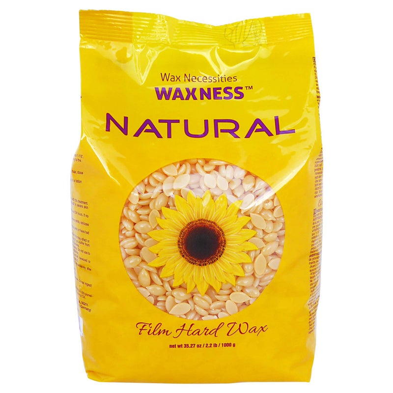 Wax Necessities Hard Wax Beads Natural 2.2 Pound - Image 1